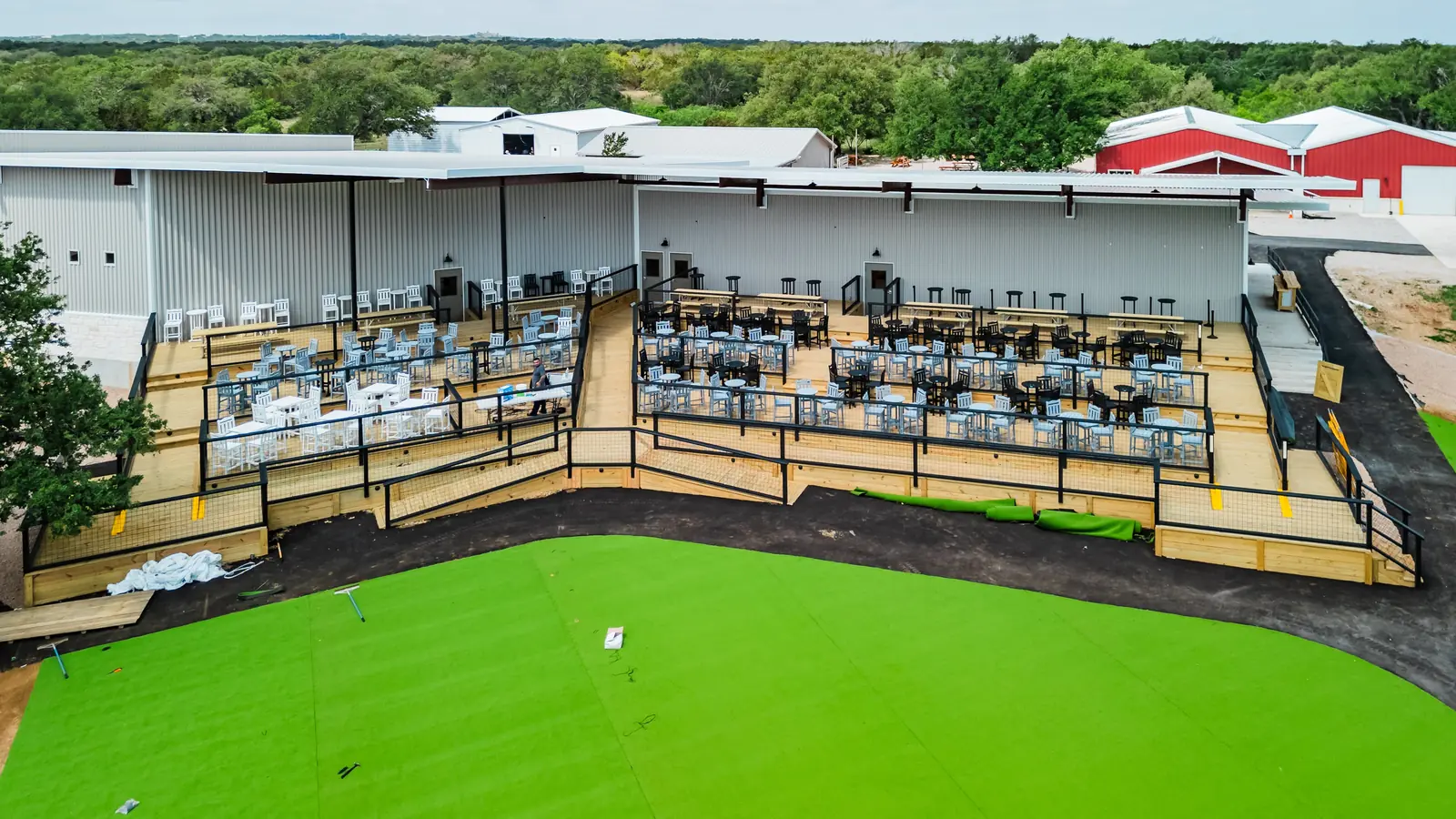 Event venue grounds